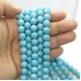 Fio de Pedra turquesa 10 mm 40 unidades