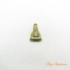 Pingente ouro velho 28x14 mm buda 1 unidade