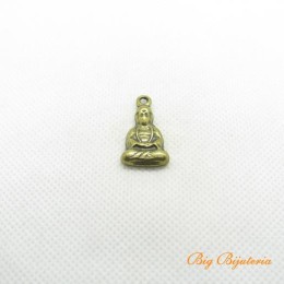 Pingente ouro velho 28x14 mm buda 1 unidade