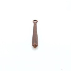 Pingente Cobre 40x05x03 mm 3  unidades