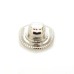Pingente Níquel 08x18x22 mm Chapeu Cowboy 3  unidades