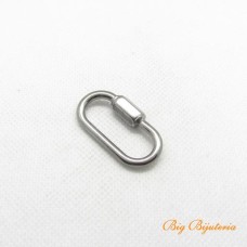 Pingente grafite 36x20 mm 1 unidade