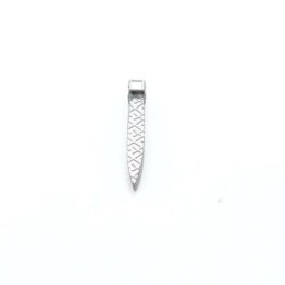 Pingente Grafite 35x04x04 mm 3  unidades