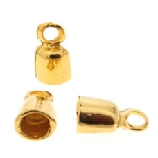 Terminal 15x8 mm Ouro Flash 6 unidades