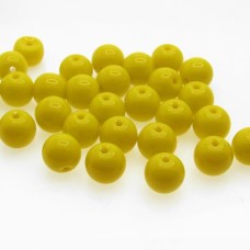 Porcelana 8 mm amarelo forte 20 unidades