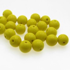 Porcelana 8 mm amarelo 20 unidades