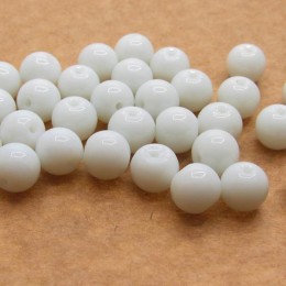 Porcelana 8 mm branco 20 unidades