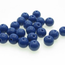 Porcelana 8 mm azul royal 20 unidades