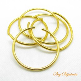 Porta guardanapo dourado alumínio 1 volta 20 unidades