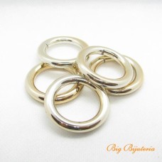 Porta guardanapo dourado abs 38 mm 20 unidades
