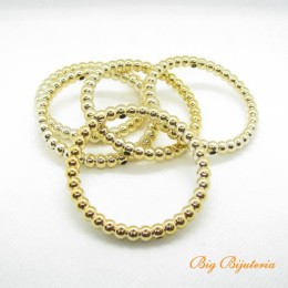 Porta guardanapo dourado abs 50 mm 20 unidades