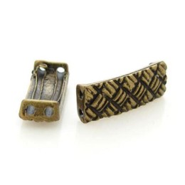 Pulseira Ouro Velho 07x20x02 mm 3  unidades