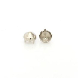 Spike Rebite Niquel 10x10 mm 5  unidades