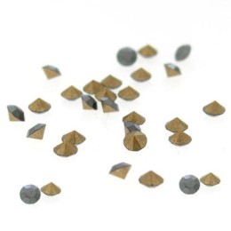Strass Oktant Premium Jet Hematita PP10 SS4.5 50  unidades