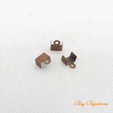 Terminal 09x07 mm cobre em ferro 10 unidades
