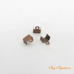 Terminal 09x07 mm cobre em ferro 10 unidades