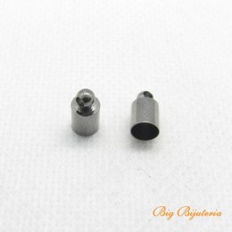 Terminal grafite 05x10 mm furo 5mm 10 unidades