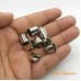 Terminal níquel 10x14 mm furo 9.5 mm 4 unidades