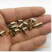 Terminal ouro flash 06x10 mm furo 5.5 mm 10 unidades