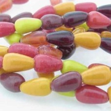 Gota 12x08 mm Mix Citrus Vidro Fio com aprox. 16 unidades